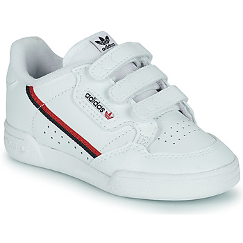 Boty Děti Nízké tenisky adidas Originals CONTINENTAL 80 CF I Bílá / Červená