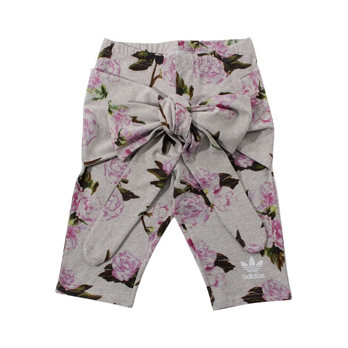 Textil Ženy Tříčtvrteční kalhoty adidas Originals Floral Růžové, Šedé