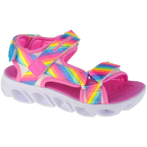 Boty Dívčí Sportovní sandály Skechers Hypno Splash-Rainbow Lights           