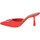 Boty Ženy Sandály Steve Madden RED LUXE CITY SATIN Červená