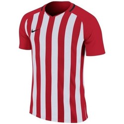 Textil Chlapecké Trička s krátkým rukávem Nike Striped Division Červené, Bílé