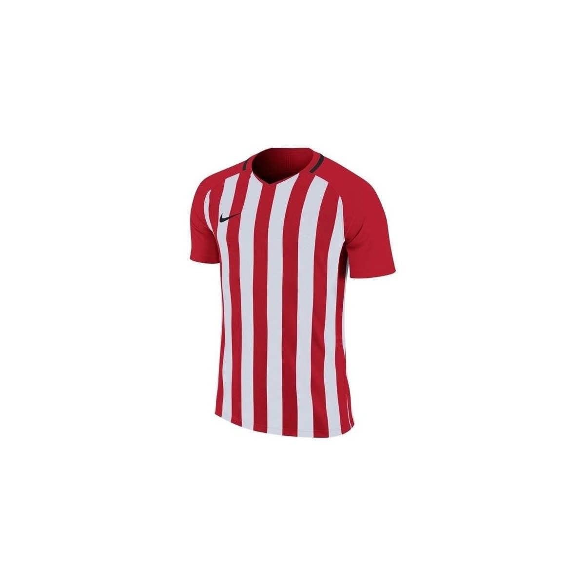 Textil Chlapecké Trička s krátkým rukávem Nike Striped Division Bílé, Červené