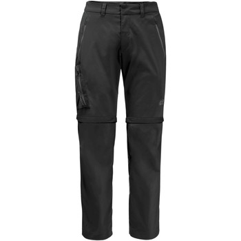 Textil Muži Cargo trousers  Jack Wolfskin Pantalon  Overland Zip Away Černá