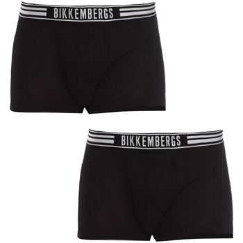 Spodní prádlo Muži Boxerky Bikkembergs BKK1UTR07BI-BLACK Černá
