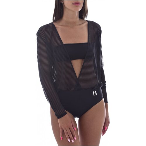 Textil Ženy Plážový šátek Karl Lagerfeld KL22WOP11 Černá