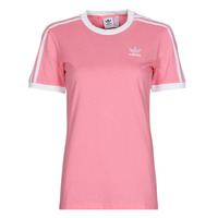 Textil Ženy Trička s krátkým rukávem adidas Originals 3 STRIPES TEE Růžová