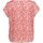 Textil Ženy Trička s krátkým rukávem Only TOP CUELLO DE PICO ROJO MUJER  15259690 Červená