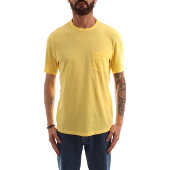 Textil Muži Trička s krátkým rukávem Blauer 22SBLUH02127006202 Žlutá