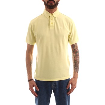 Textil Muži Polo s krátkými rukávy Blauer 22SBLUT02189005979 Žlutá