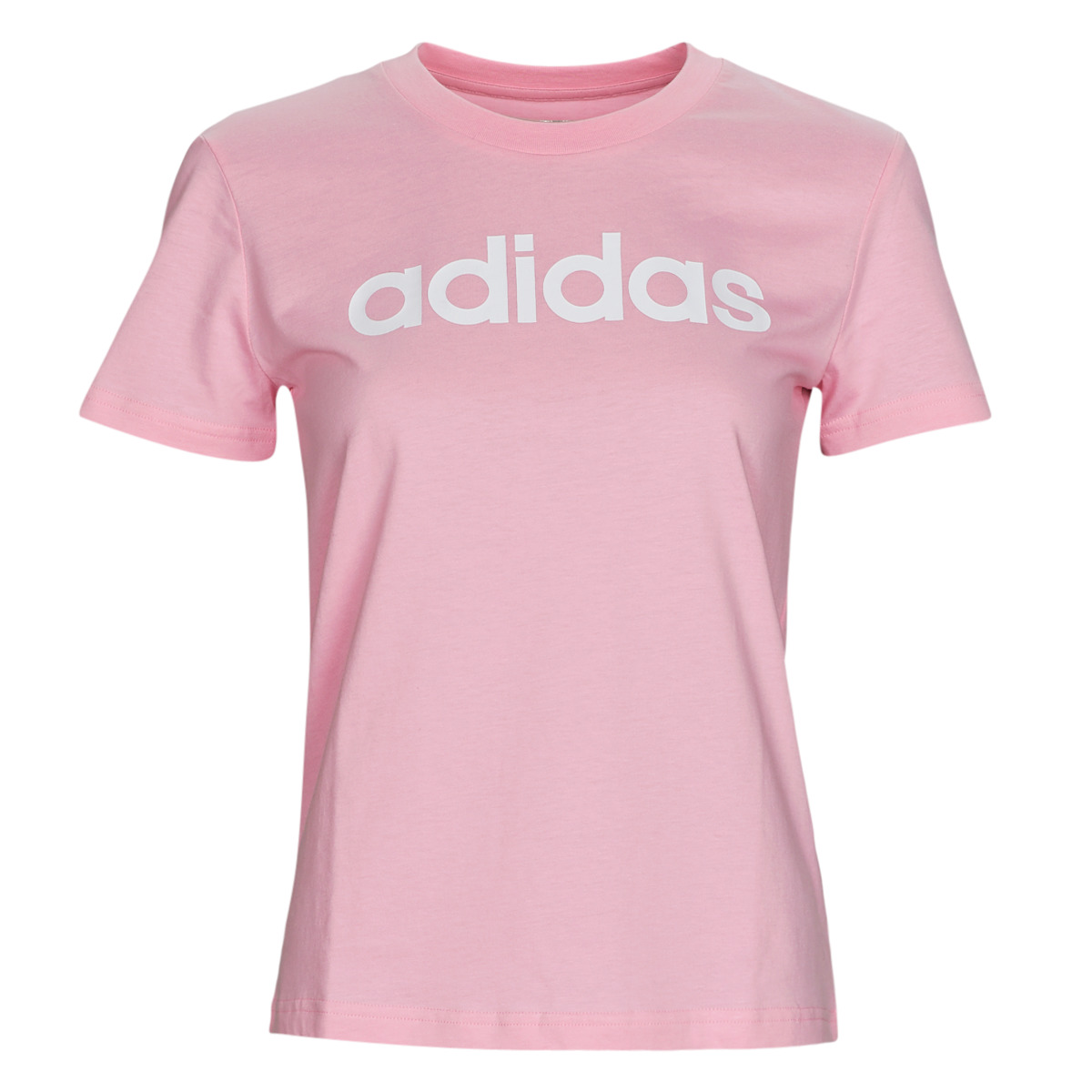 Textil Ženy Trička s krátkým rukávem adidas Performance W LIN T Růžová