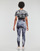 Textil Ženy Trička s krátkým rukávem adidas Performance W AOP CRP TEE Černá