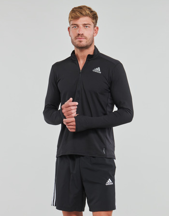 Textil Muži Trička s dlouhými rukávy adidas Performance OTR 1/2 ZIP M Černá