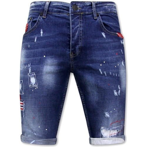 Textil Muži Tříčtvrteční kalhoty Local Fanatic 134737118 Modrá