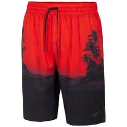 Textil Muži Tříčtvrteční kalhoty 4F SKMT006 Černé, Červené