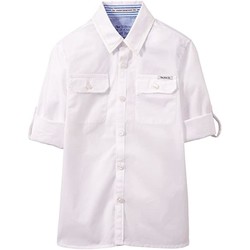Textil Chlapecké Košile s krátkými rukávy Pepe jeans  Bílá