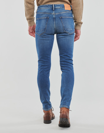 Scotch & Soda Skim Skinny Jeans In Organic Cotton  Space Boom Modrá / Tmavě modrá