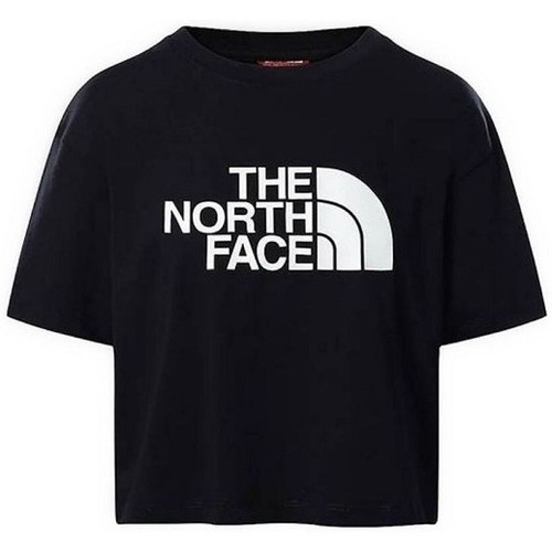 Textil Ženy Trička & Pola The North Face W CROPPED EASY TEE Černá