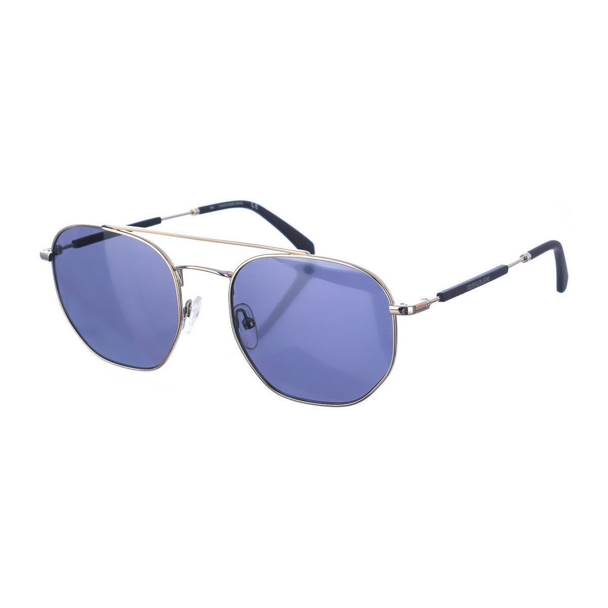 Hodinky & Bižuterie sluneční brýle Calvin Klein Jeans CKJ20111S-001 Stříbrná       
