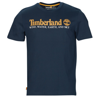 Textil Muži Trička s krátkým rukávem Timberland Wind Water Earth And Sky SS Front Graphic Tee Modrá / Tmavě modrá