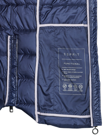 Esprit RCS Tape Jacket Námořnická modř