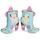 Boty Ženy Polokozačky Irregular Choice Twinkle Toes Růžová / Modrá