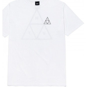 Textil Muži Trička s krátkým rukávem Huf T-shirt ss essentials tt Bílá