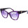 Hodinky & Bižuterie Ženy sluneční brýle Swarovski SK0157S-81C Fialová