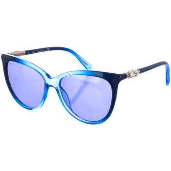 Hodinky & Bižuterie Ženy sluneční brýle Swarovski SK0226S-92V Modrá