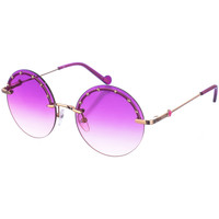 Hodinky & Bižuterie Ženy sluneční brýle Liu Jo LJ3100S-718 Fialová