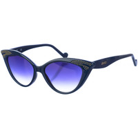 Hodinky & Bižuterie Ženy sluneční brýle Liu Jo LJ743S-424 Modrá