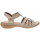 Boty Ženy Sandály Rieker Dámské sandály  65918-62 beige Béžová