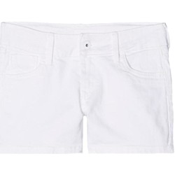 Textil Dívčí Kraťasy / Bermudy Pepe jeans  Bílá
