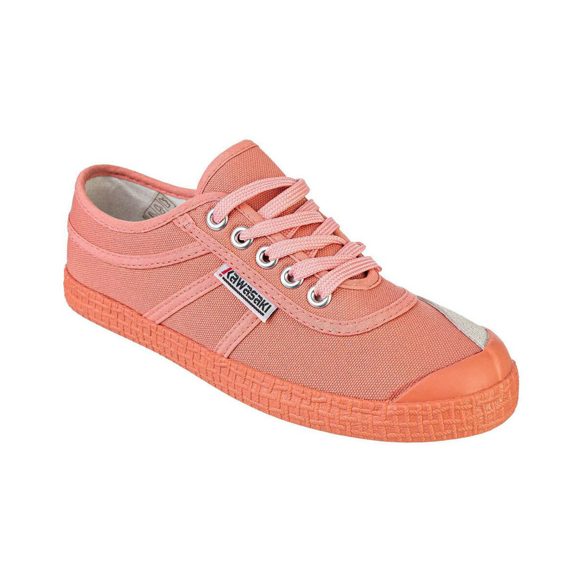 Boty Ženy Módní tenisky Kawasaki Color Block Shoe K202430 4144 Shell Pink Růžová