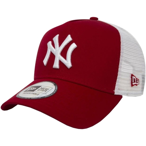 Textilní doplňky Ženy Kšiltovky New-Era New York Yankees MLB Clean Cap Červená