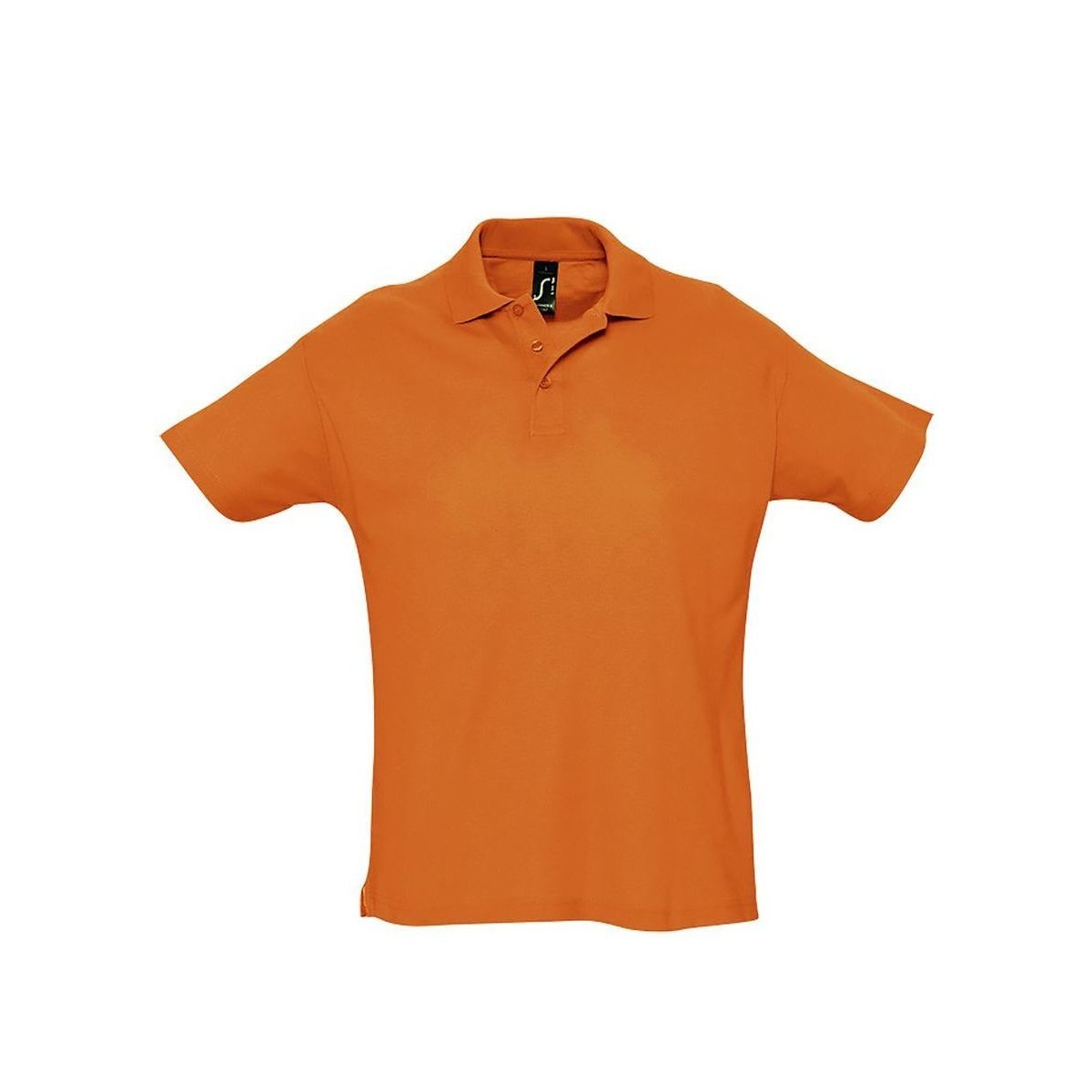 Textil Muži Polo s krátkými rukávy Sols SUMMER II - POLO HOMBRE MANGA CORTA Oranžová