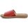 Boty Ženy pantofle Jana 8-27116-28 červené dámské pantofle Červená