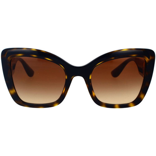 Hodinky & Bižuterie sluneční brýle D&G Occhiali da Sole Dolce&Gabbana DG6170 330613 Hnědá