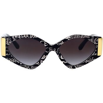 Hodinky & Bižuterie Děti sluneční brýle D&G Occhiali da Sole Dolce&Gabbana DG4396 33138G Černá