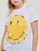 Textil Ženy Trička s krátkým rukávem Desigual RIA Bílá / Žlutá