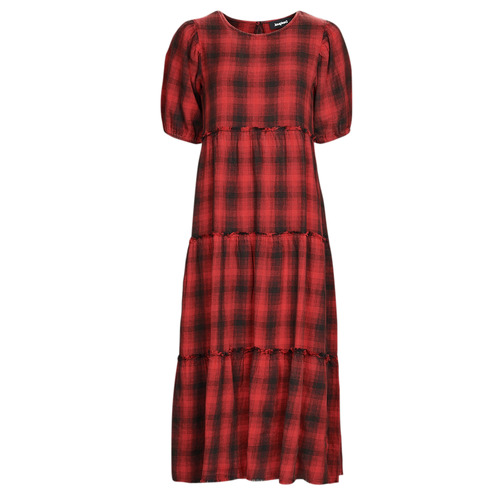 Textil Ženy Společenské šaty Desigual KHAN Červená / Černá