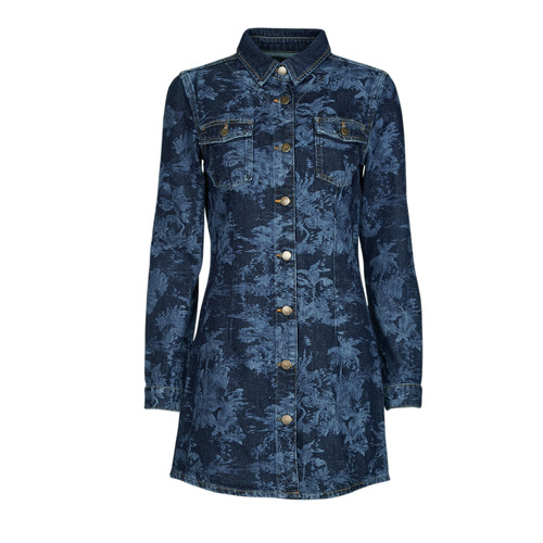 Textil Ženy Krátké šaty Desigual TINA Modrá