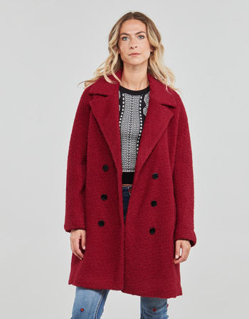 Textil Ženy Kabáty Desigual LONDON Červená