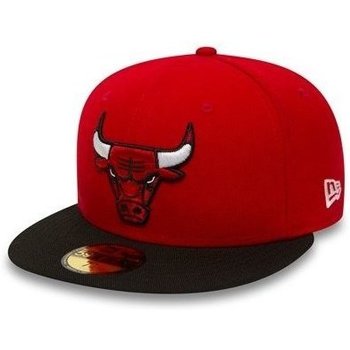 Textilní doplňky Kšiltovky New-Era 59FIFTY Nba Chicago Bulls Červená