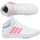 Boty Děti Kotníkové boty adidas Originals Hoops Mid 30 K Bílá