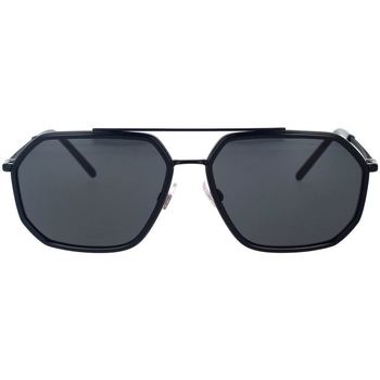Hodinky & Bižuterie sluneční brýle D&G Occhiali da Sole Dolce&Gabbana DG2285 110687 Černá