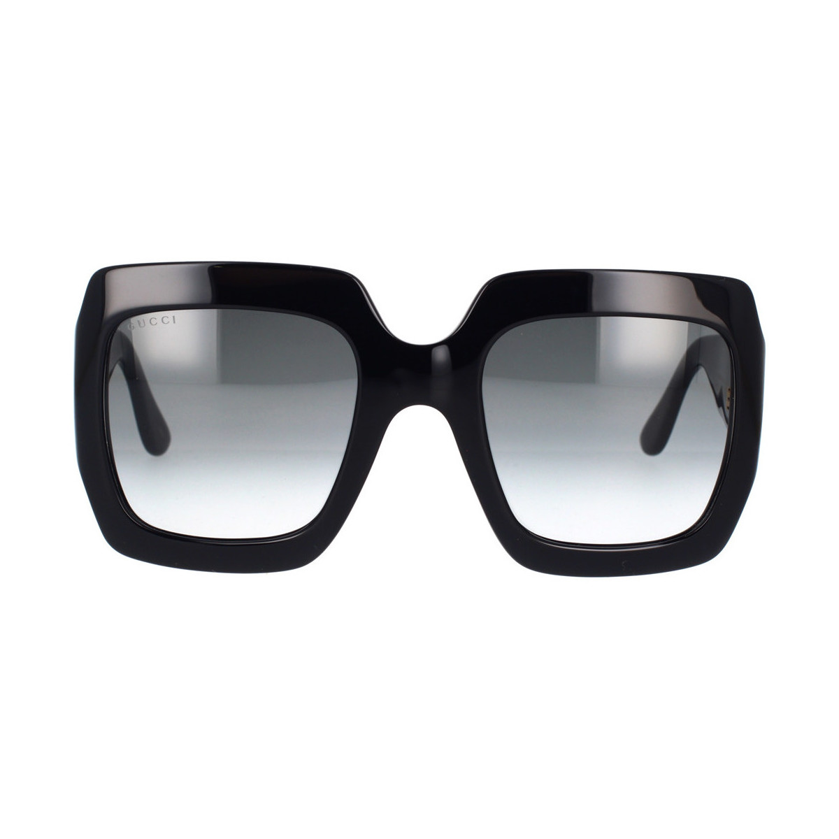 Hodinky & Bižuterie Ženy sluneční brýle Gucci Occhiali da sole  GG0053SN 001 Černá
