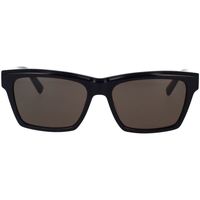 Hodinky & Bižuterie Ženy sluneční brýle Yves Saint Laurent Occhiali da Sole Saint Laurent Monogram SL M104 002 Černá
