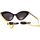 Hodinky & Bižuterie Ženy sluneční brýle Gucci Occhiali da Sole GG0978S 001 con Pendoli Černá