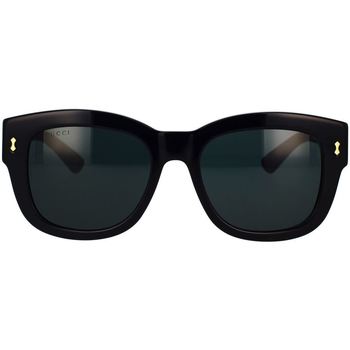 Hodinky & Bižuterie Muži sluneční brýle Gucci Occhiali da Sole   GG1110S 001 Černá