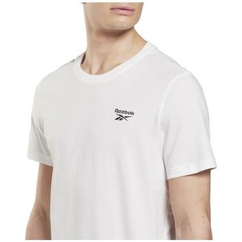 Textil Muži Trička s krátkým rukávem Reebok Sport Left Chest Logo Bílá